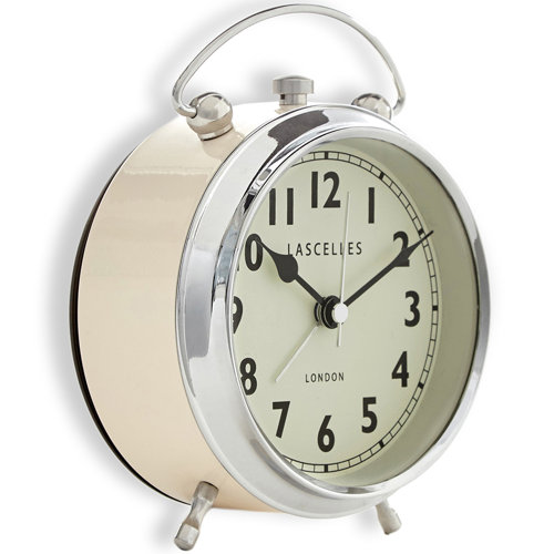 Roger Lascelles Clocks Classic Alarm Tabletop Clock & Reviews Wayfair.co.uk